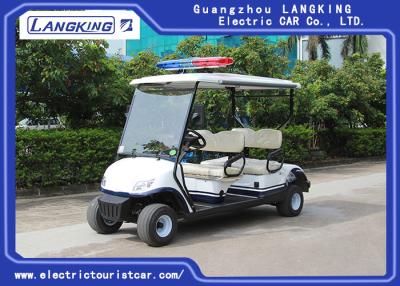 China Four Person Electric Golf Buggy With Free Maintain Acid Battery / Mini Electric Golf Cart for sale