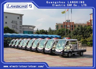 China Four Seater Electric Hotel Buggy Car / Electric Delivery Van With Cargo 28km/H for sale