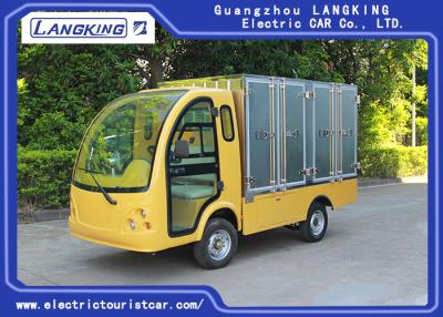 China 2 Passengers Golf Food Cart  Loading 900kgs / Electric Freight Car With Door for sale