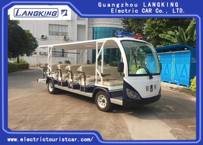 China Electric shuttle bus 23 seats 9V/15KW AC motor Amusement Park Or Campus Electric Tourist Car Recharge Time 8~10h for sale