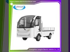 White 2 Seats Electric Delivery Van 5KW With AC Motor Controlller For Resort And Hotel