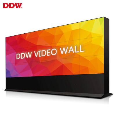 China 46 49 55 inch indoor indoor 3x3 4K oled wall panels 2x2 frame cctv system lcd video video wall for sale