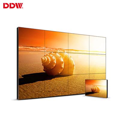 China Good Quality 46 Inch 3.5mm TV Wall 2x2 Indoor LCD Video Bezel Seamless Lender With Ultra Narrow Display Panel for sale