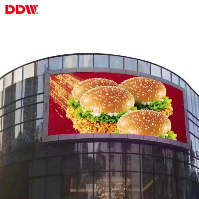 China Rental display p3.91 p4.81 outdoor screen 500*500mm led display screen advertising curved cabinet led screen for sale