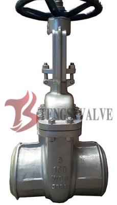 China High Performance Handwheel Gate Valve Butt Welding End For 150LB Z61H for sale