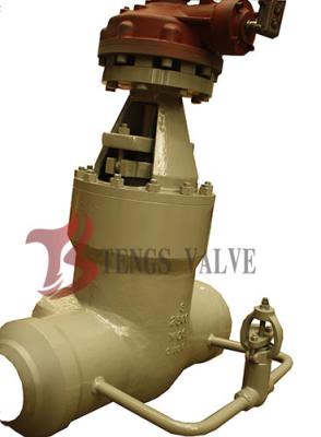 China Pressure Seal Alloy Steel Gate Valve Bonnet PSB Hardfaced Api 6D 2500LB Z40 / Z61 for sale