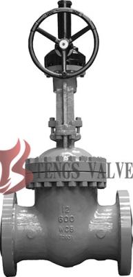 China API Cast Steel Fully Open Gate Valve Metal Seat Z40H For Oil / Gas Industry for sale