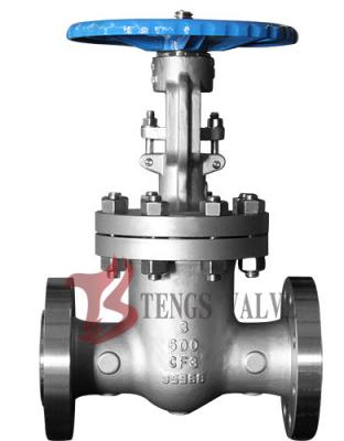 China A351 CF8 / CF8M Cast Steel Gate Valve , Double Flanged Gate Valve With Handwheel for sale