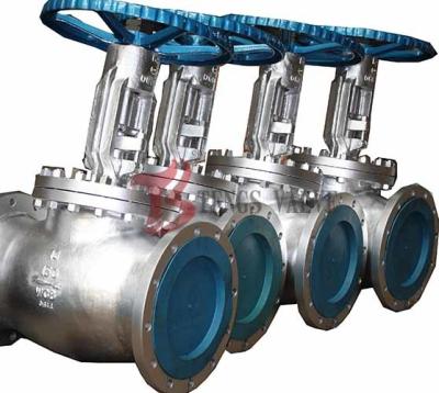 China Metal Seat Manual Globe Valve API Cast Steel 2