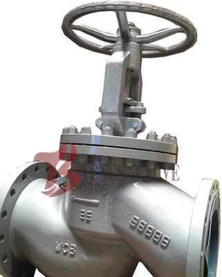 China Rising Stem Industrial Globe Valve , Gear Operated Globe Valve Manual for sale