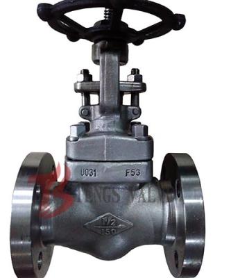 China Small Forged Gate Valve Integral Flanged HF API 602 Class 150LB - 600LB for sale