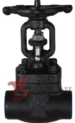 China Metellic Seat Forged Steel Valves , Forged Carbon Steel Gate Valve for sale