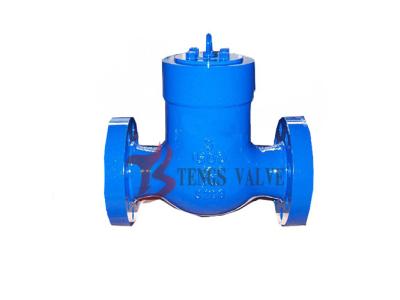 China PSB Pressure Seal Swing Check Valve , WCB Swing Non Return Valve 3 Inch 1500LB for sale