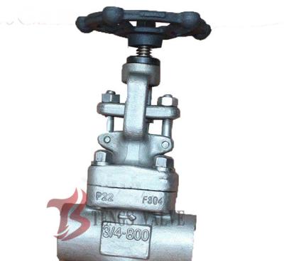 China 3/4 Inch Industrial Globe Valve 800LB , Forged Stainless Steel Globe Valve for sale