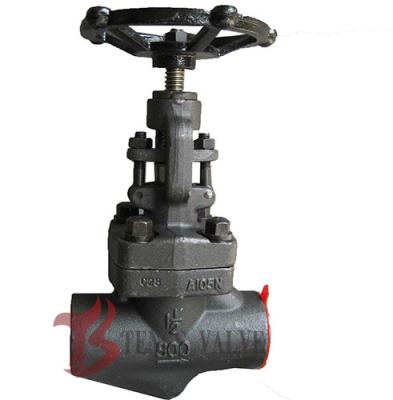 China 1.5 Inch Industrial Forged Steel Globe Valve Class 800  A105N J11H NPT Threaded Ends for sale