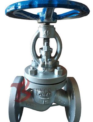 China Dn40 Industrial Globe Valve Straight Body Type Handwheel Operated With OEM for sale