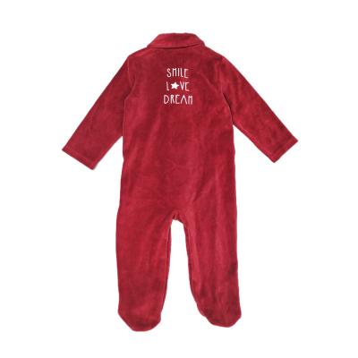 China 2022 Breathable Professional Manufacture China Long Sleeve Knit Baby Romper for sale