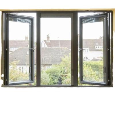 China Modern Casement Screen Design Aluminum Folding Windows Manufacturer China for sale