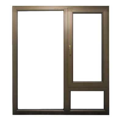 China Wholesale aluminum alloy folding door top window screen durable and good performance and thermal insulation window glass sliding door for sale