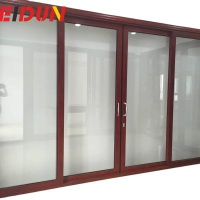 China Modern Design High Quality Sound Proof Modern Aluminum Heat Insulated Sliding Patio Doors For Balcony And Garden for sale