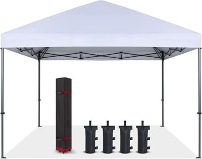 China Durable China best-seller custom steel tent advertising waterproof 10x10ft canopy folding tent for sale