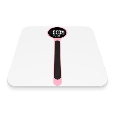 China Auto-Most Popular 180kg LED Display Bathroom Scale Portable Body Fat Weight Scales for sale