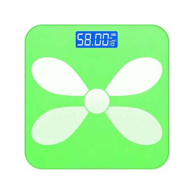 China New Tempered Glass Wifi Digital USB Scale Smart LCD Body Fat Scale for sale