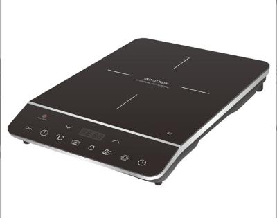 China 1800W Induction Cooktop Countertop Burner Induction Hot Plate Fast Heating Portable Electric Induction Cooker with 6 Mode 10 Power Levels for sale