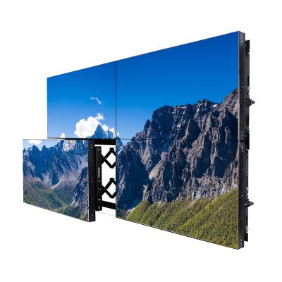 China 55 inch indoor splicing screen play advertise digital signage lcd tv wall lcd video wall for football game for sale