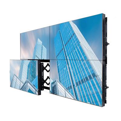 China 46 49 55 Inch 3.5mm Narrow Indoor Lcd Panel 1.7mm Bezel Wall Mount Indoor Bracket Advertising Screen Lcd Video Splicing Wall display for sale