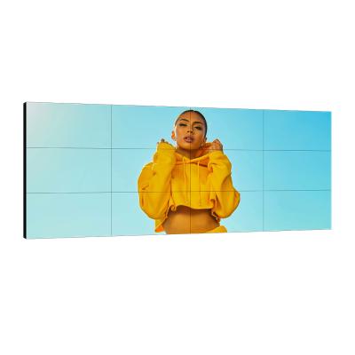 China 2K 1920x1080 65 Inch Indoor Bezel 8mm Splicing LCD Video Wall Advertising Display LCD Display TV Wall With LG Panel for sale