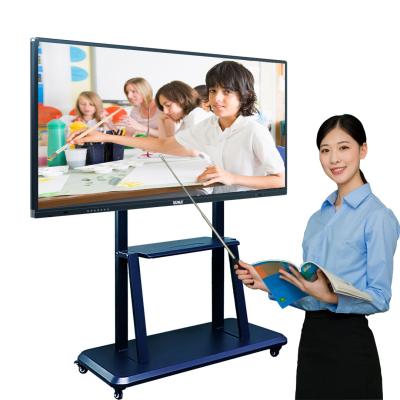 China 98 Inch Touch Screen Monitors Android 8.0 System Interactive Whiteboard Smart Board Prices 2160x1215.7 for sale