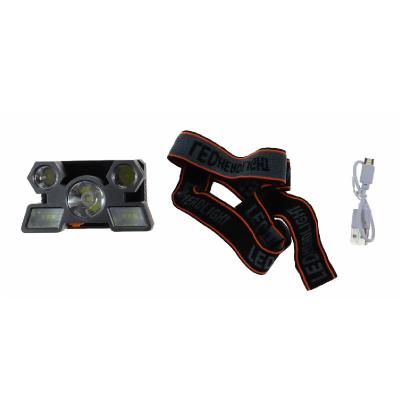 China Factory Wholesale Practical Design Five Lamp Headlight Universal Durable Headlamp for sale