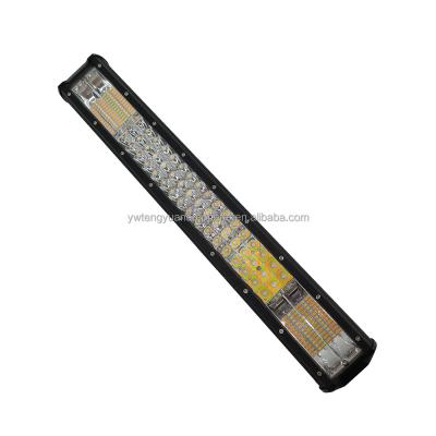 China 288 watt auto lamp 12v 36v 20inch auto spare parts truck Crees wholesale triple row led light bar for sale