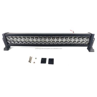 China 22 Inch 6d Car Dual 120w Diecast Aluminum Housing 6 Row Led Sun Visor Ramp Light Bars Offroad Light Bar For Truck for sale