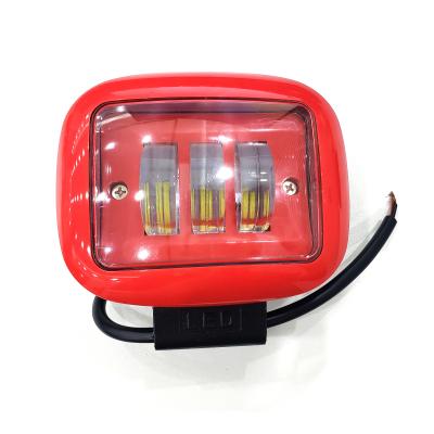 China Red Cowboy 30W Square Die-cast Aluminum Housing Shell Led Work Light For Trucks Off Road SUV Boat for sale