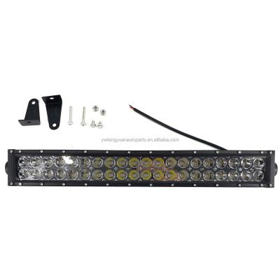 China Hot Selling 12v 120w Double Row Screw Light Bars Die Cast Aluminum Housing Slim Trucks Led Offroad For UTV Tractor Boat for sale