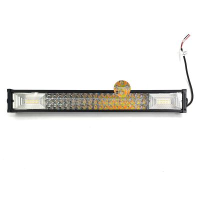 China Auto Lamp High Power 270W 30000LM 22inch colo rOff Road LED Yellow White Double Light Bars For Car Truck for sale