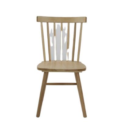 China Wholesale new design restaurant adjustable unique industrial birch cafe wood windsor chair for all kinds of event for sale