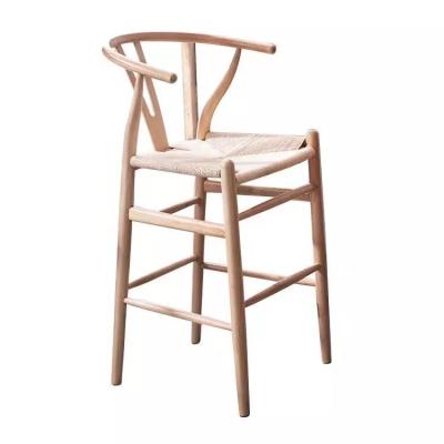 China Elegant Modern Wishbone Chair Solid Wood Y Chair For Restaurant Hotel Home Furniture for sale