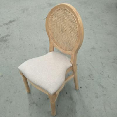 China Luis Xvi Antique Style Oval Modern French Dining Round Back Dining Chair for sale