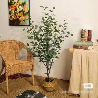 China Indoor plant household artistic artificial plastic trees for hotel and restaurant decoration for sale