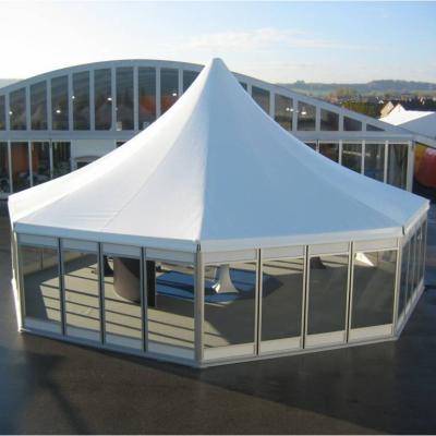 China Long Life Trade Show Tent 200 People Aluminum Frame Transparent Wedding Marquee Tent For Outdoor Event for sale