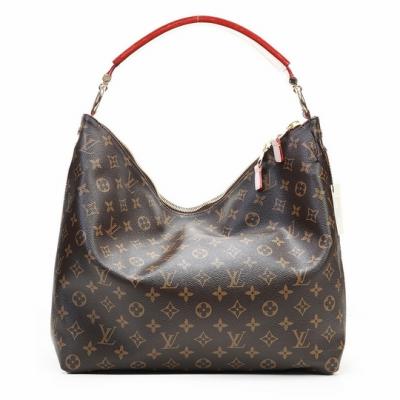 China 2012 Collections LV Monogram Handbags with Oxidizing Leather Handle Canvas Sully MM M40587 for sale