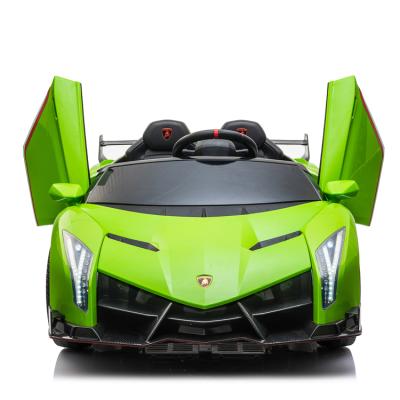 China 2.4G Remote Control Most Popular Lamborghini Two Seats Kids Electric Car Sports Car Cool Luxury Ride On Car For Kids To Drive for sale