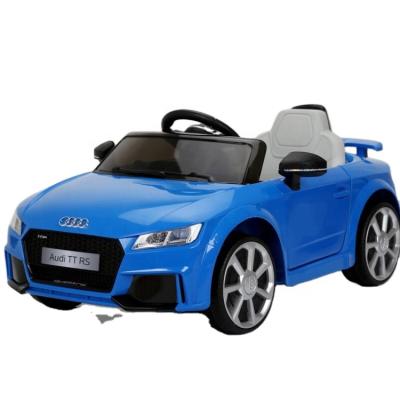 China New Model 2.4G Licensed Audi Hildren Electric Car Kids Battery Car 12v Remote Control 2 Seat Ride On Children Electric Car for sale