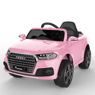 China Manufacture 2021licensed Q8 Audi Remote Control Ride On 2.4G Big Electric Remote Control Car China Cars For Kids for sale