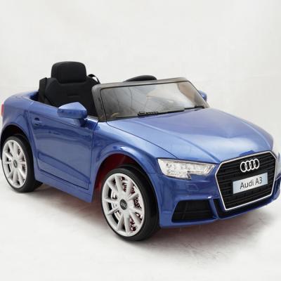 China New Model 2.4G Licensed Audi A3 Remote Control Ride On Toy Car 12v Battery Operated Kids Electric Ride On Car for sale