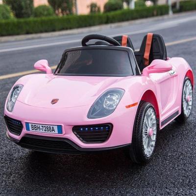 China 2020 New Authorized LED Headlights Ride On Car Butterfly Doors Kids Car Kids Ride On Toys Car for sale