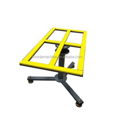 China Hotels thickened iron pipe rotating work bench workbench door and window assembly welding workbench for sale